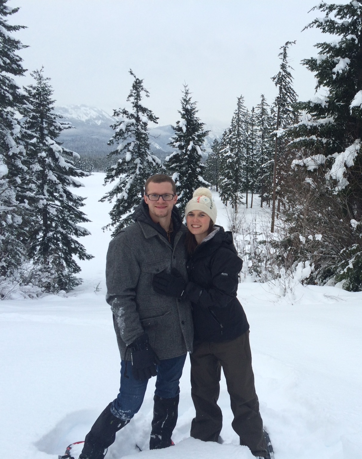 Snowshoeing in Tumble Creek